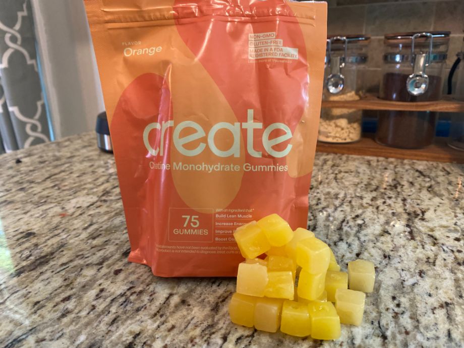 Create Creatine Gummies On Countertop