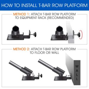 Yes4All Deluxe T-Bar Row Platform