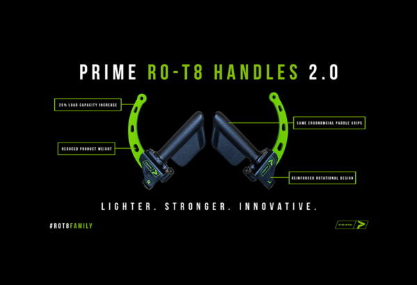 PRIME Fitness - The BEST handle attachments in the world! The PRIME KAZ  Handles and the RO-T8 Handles. . The KAZ Handles feature a tapering in the  diameter of the handle (creating