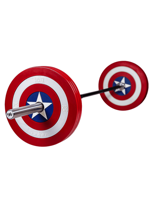mostrar Deflector atleta 6 Reasons To/NOT to Buy Onnit Captain Ameria Shield Barbell Plates| Garage  Gym Reviews