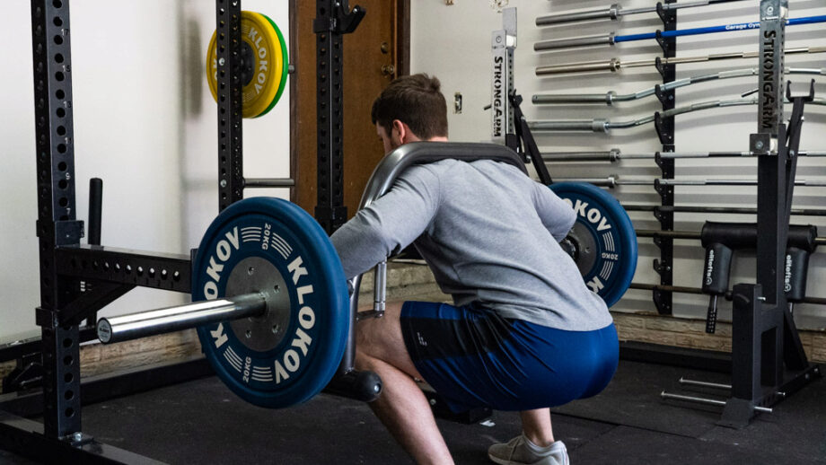 using the Eleiko Öppen Deadlift Bar