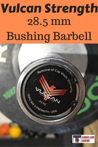 Vulcan Standard Olympic Bushing Barbell 