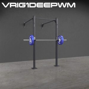 Wall mounted squat rack online with pull up bar
