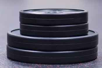 Vulcan Black V-Lock Weight Training Discs