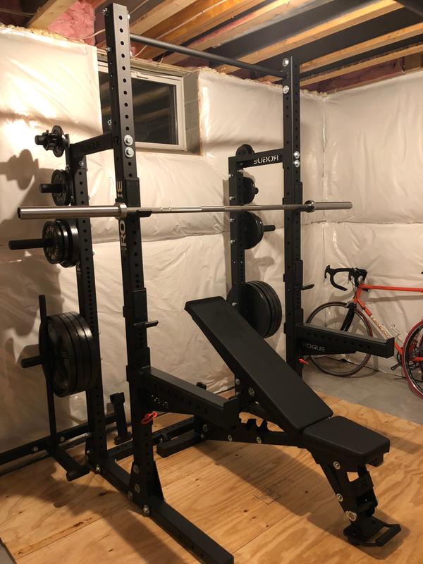 loyaliteit Seraph Blaast op Rogue HR-2 Half Rack| Garage Gym Reviews