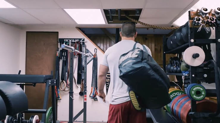 Mat Fraser's Home Gym