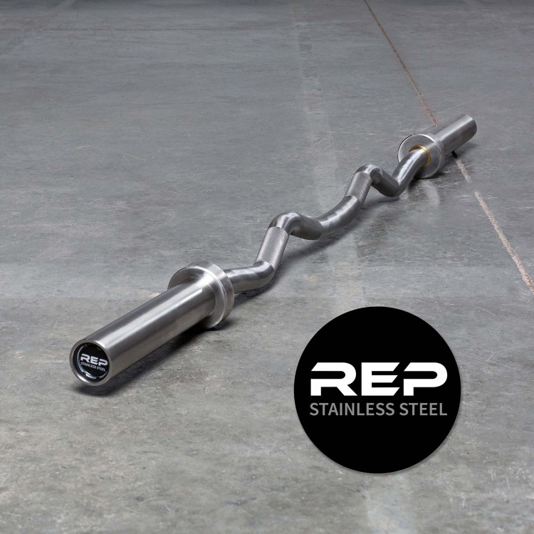 Rep EZ Curl Barbell