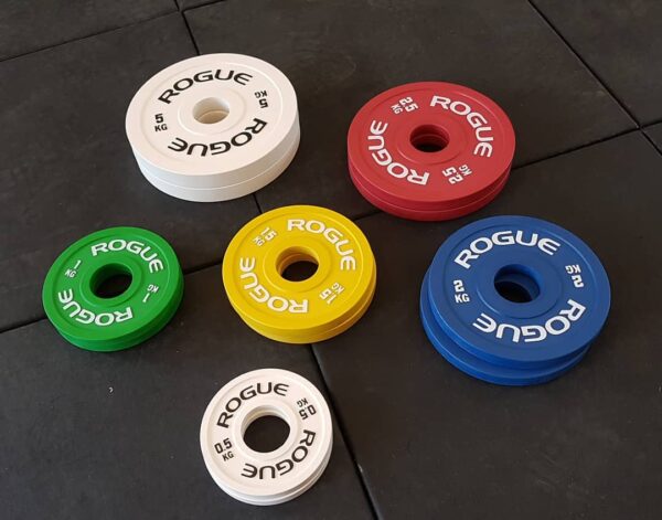 ROGUE FRACTIONAL Olympic WEIGHT CHANGE PLATES SET 2.5lb 1.25lb BRAND NEW