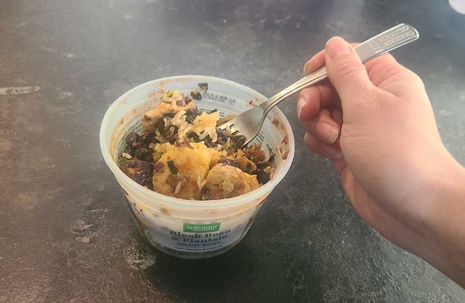 Eating a Splendid Spoon grain bowl