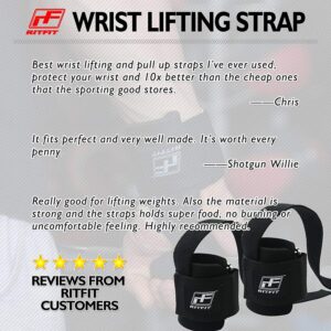 RitFit Lifting Straps + Wrist Protector