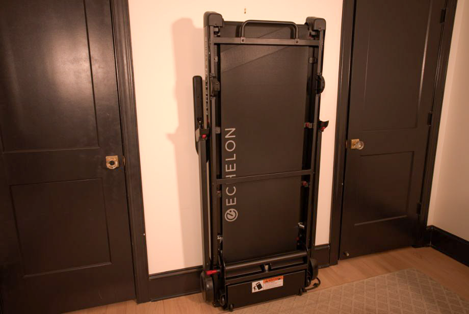 The Echelon Stride stored upright