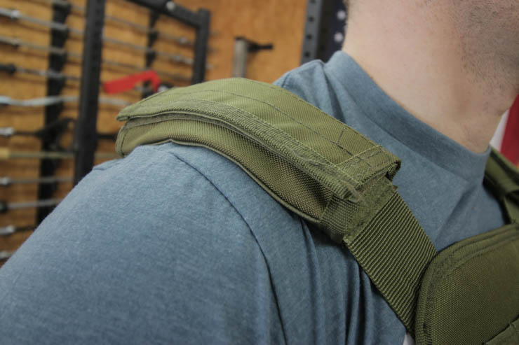 Invest Pro Weight Vest sleeve