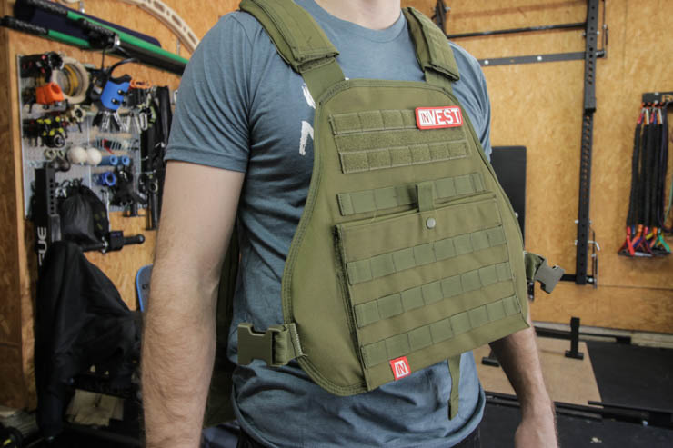 army green Invest Pro Weight Vest