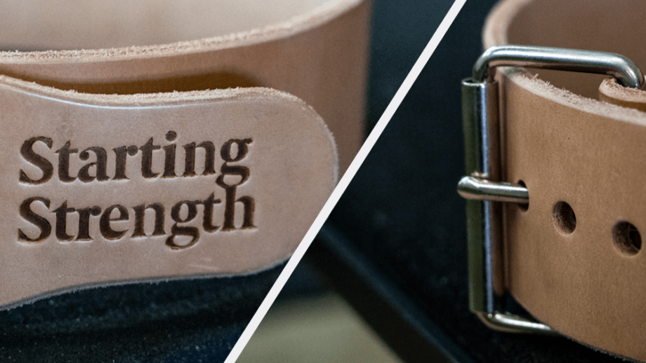 Dominion Starting Strength Leather Weightlifting Belt Review 2024 Garage Gym Reviews