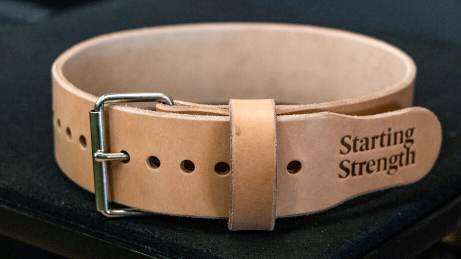 Leather hotsell workout belt