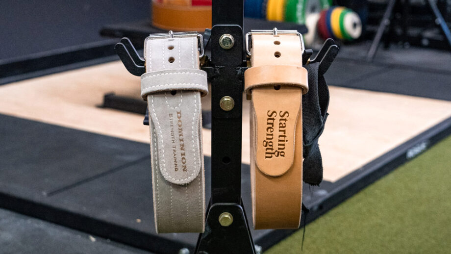 Dominion Starting Strength Leather Weightlifting Belt