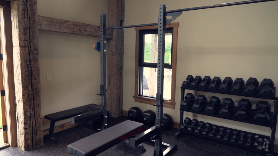 Ralph's Insane Modern Barn Home Gym
