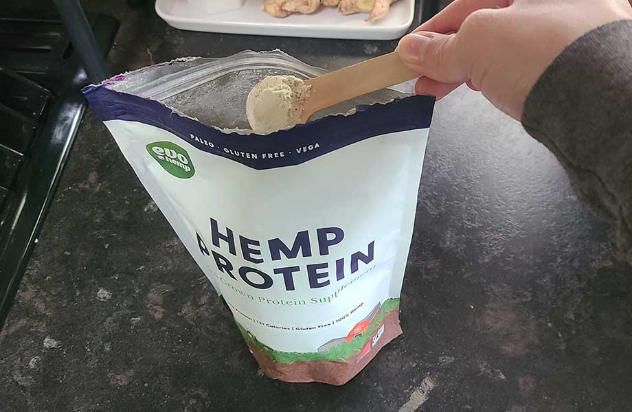 An image of Evo Hemp protein