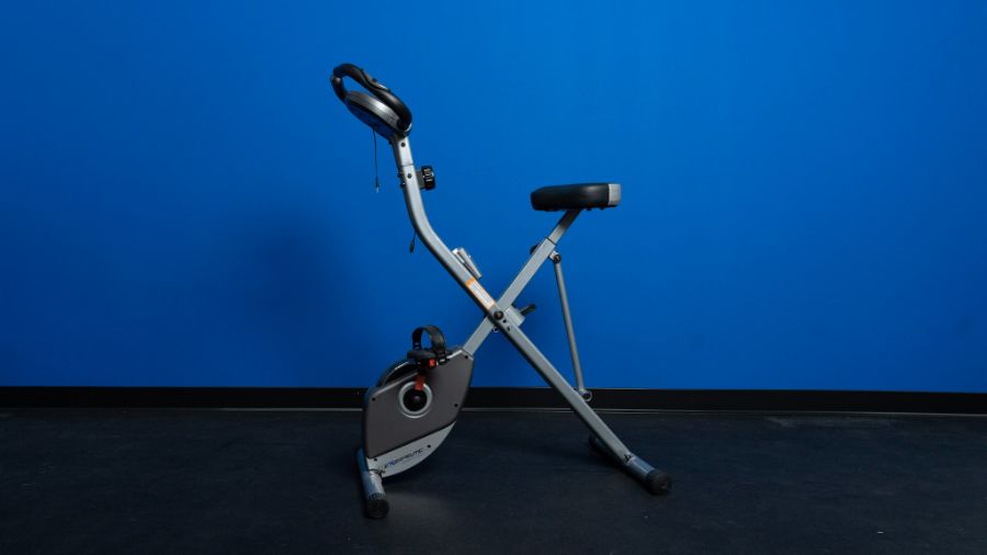 An image of the Exerpeutic folding magnetic exercise bike