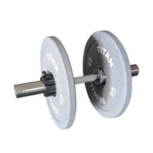 Titan Loadable Olympic Dumbbell Handles