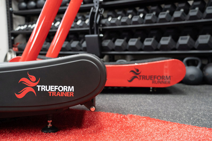 Logos of TrueForm Trainer and TrueForm Runner 