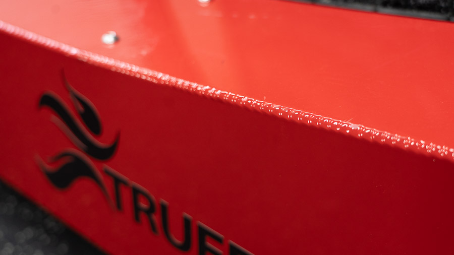 Plastic welding detail of TrueForm Trainer 