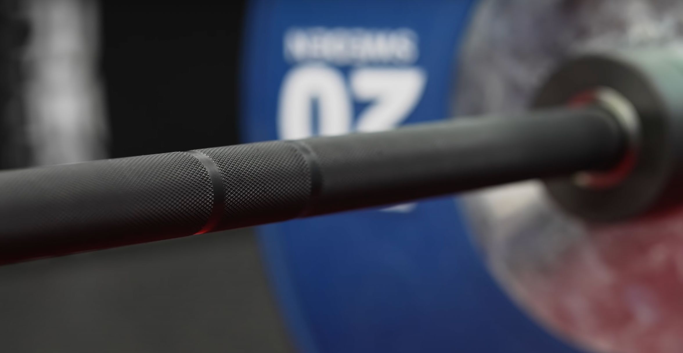 Eleiko Hybrid Bar knurling