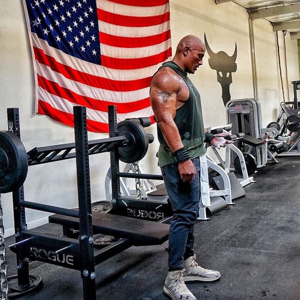 dwayne johnson gym