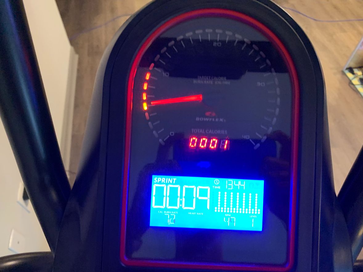 Bowflex M6 Elliptical Monitor