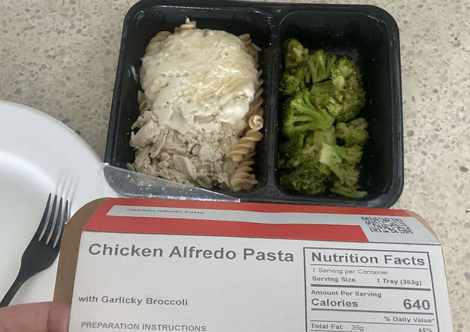 Factor Chicken Alfredo Pasta