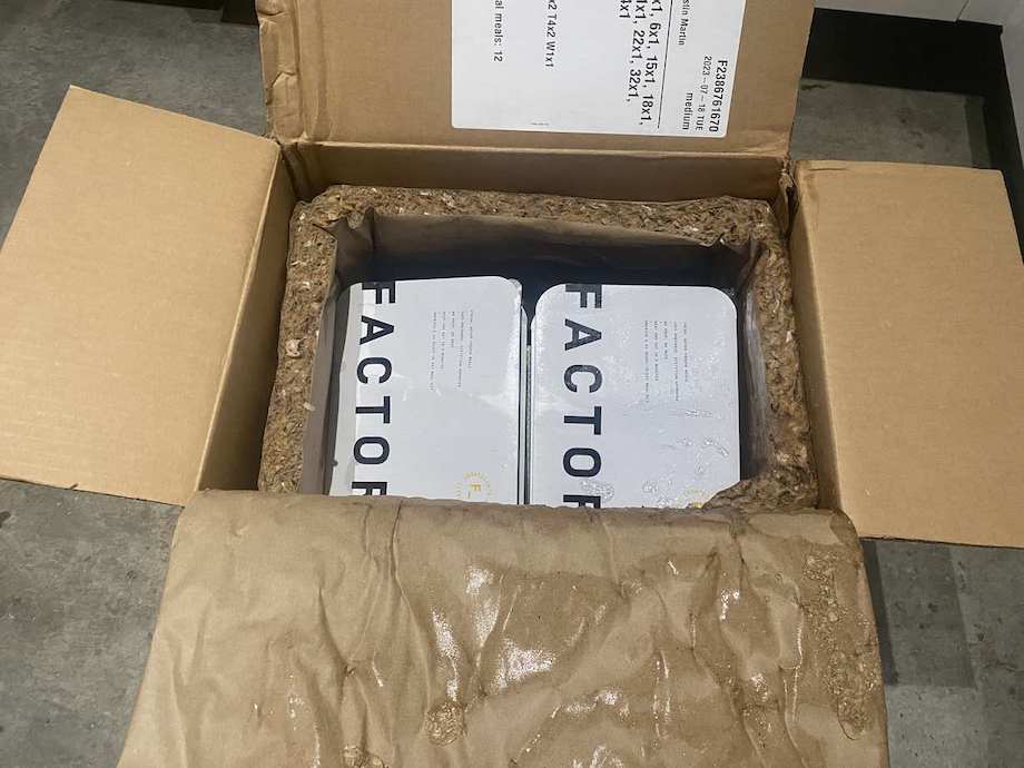 Factor Meals Unboxing 2