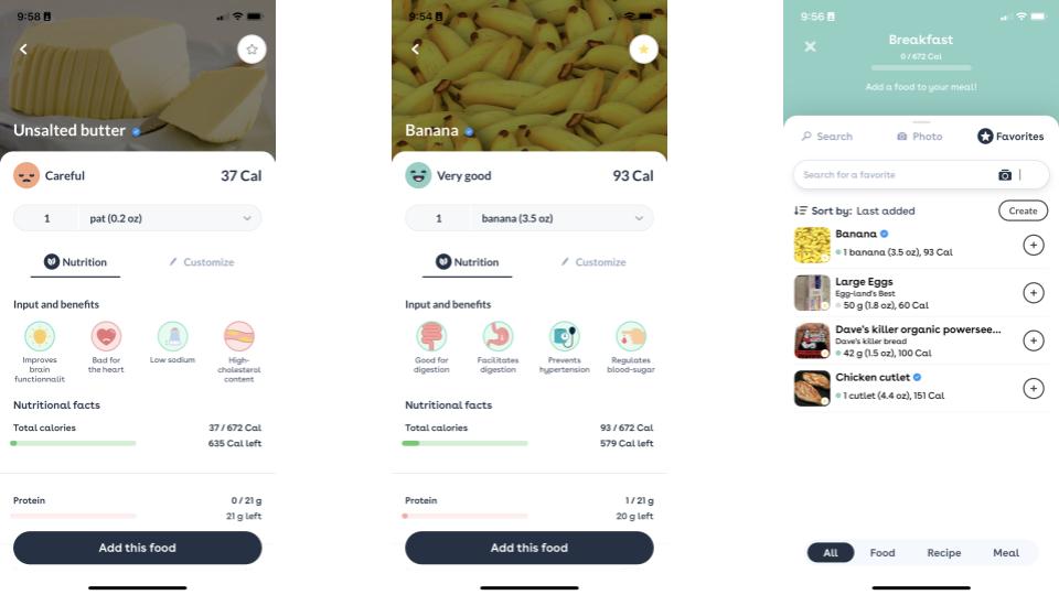 Foodvisor App Screenshots 4