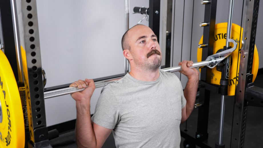 Man using the Smith machine on the Force USA G3