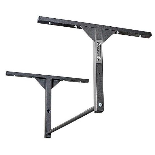 24” Wall Mounted Pull Up Bar  Choice of 52” Plain & Knurled Pipes