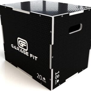 garage fit wooden plyo box