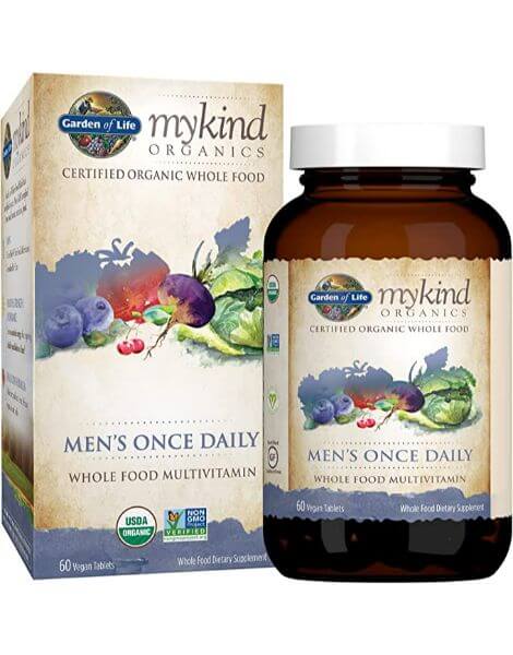 Garden of Life Men’s Once Daily Whole Food Multivitamin