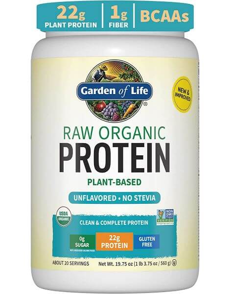 Garden of Life Raw Organic Unflavored Protein Powder