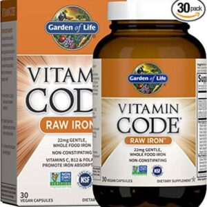 Garden of Life Vitamin Code Raw Iron