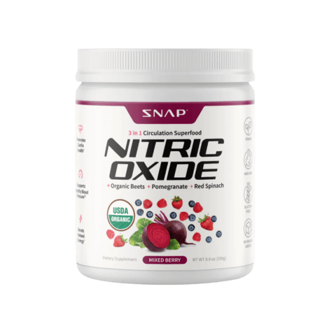 Snap Supplements Nitric Oxide Organic Beets