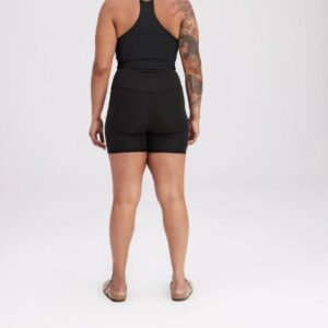 girlfriend collective float ultralight run short back view