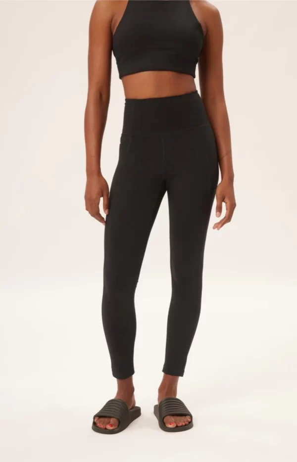 Girlfriend Collective Black Compressive High-Rise Legging