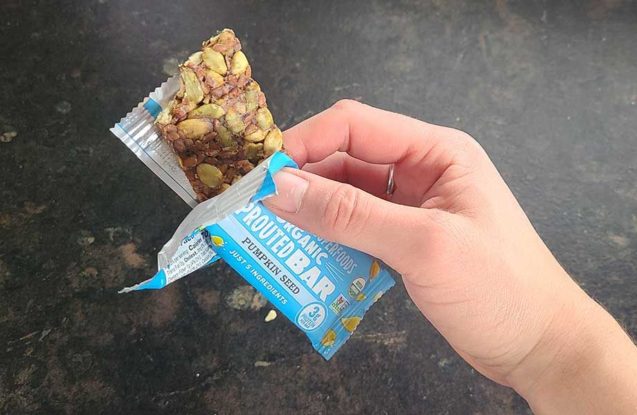 An image of GoRaw Pumpkin Seed Bar