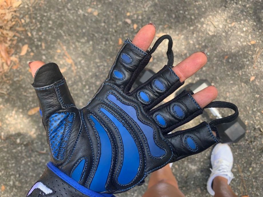 The palm of the Grip Power Pads Gloves