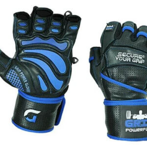 Grip Power Pads Elite Leather Gym Gloves