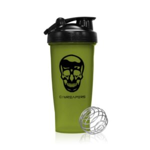 Green blender bottle from gymreapers.