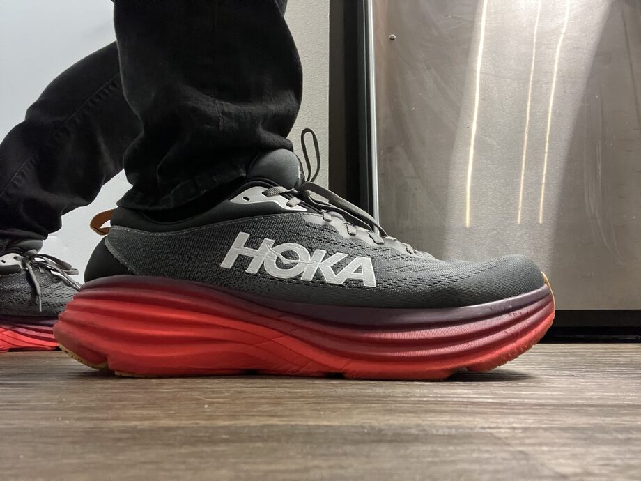 hoka bondi 8 walking shoes