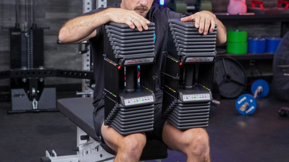 Expert Tested: Powerblock Pro 100 EXP Dumbbells Review (2023) | Garage ...