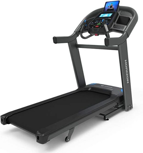 Horizon 7.4 treadmill standing alone