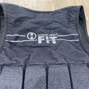 Closeup of the back of the Hyperwear Hyper Vest Fit