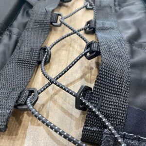 Closeup of the elastic siding on the Hyperwear Hyper Vest Fit